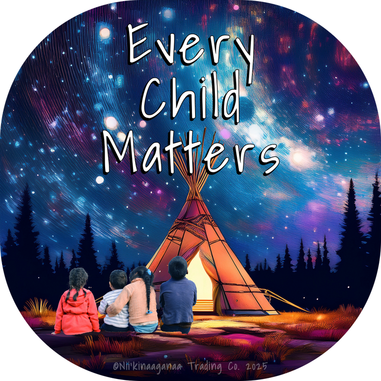 "Every Child Matters" Orange T-Shirt Collection's - Nii’kinaaganaa Trading Co.