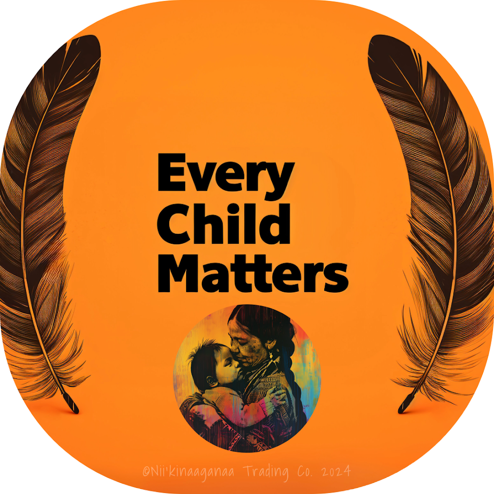 Custom Designed  'Every Child Matters' Orange T-Shirt Design 3