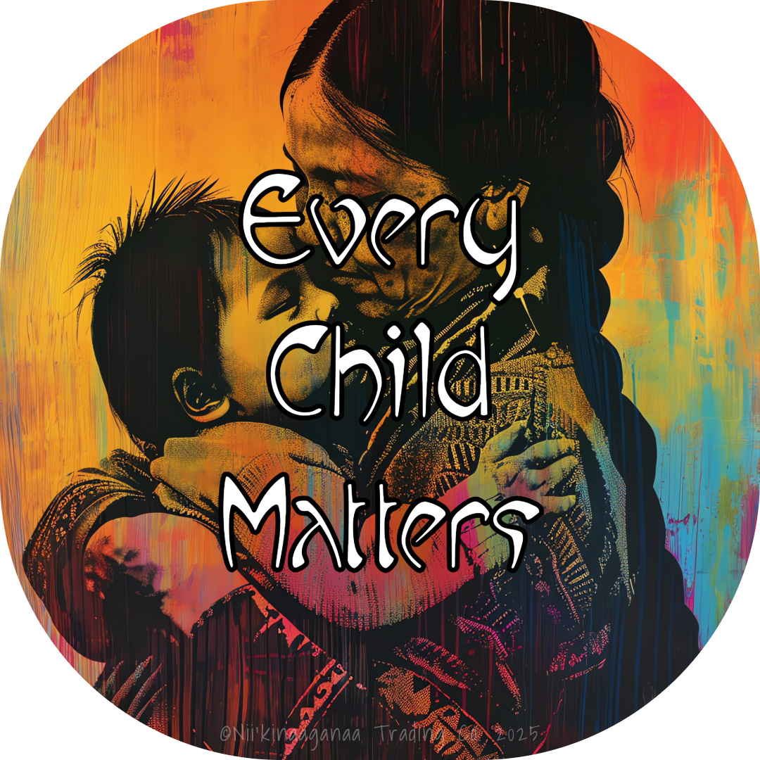 Custom Designed  'Every Child Matters' Orange T-Shirt Design 1
