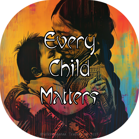 Custom Designed  'Every Child Matters' Orange T-Shirt Design 1
