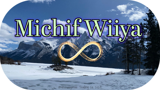 Custom Designed T-Shirts 'Michif Wiiyaa'-Design 1