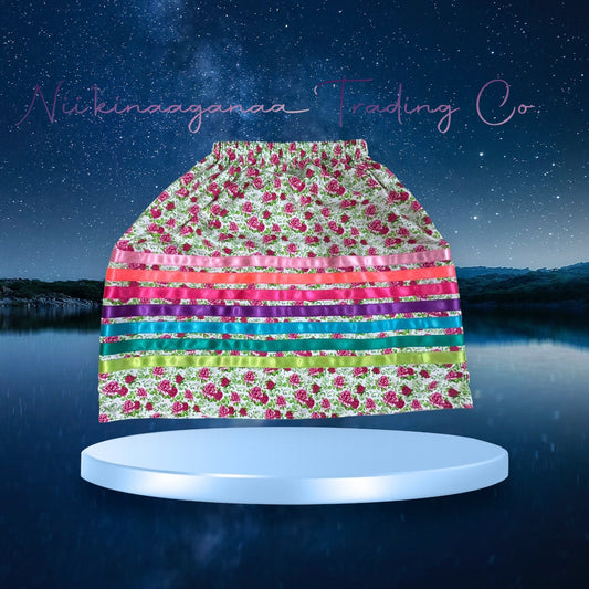 Girl's Ribbon Skirt - Nii’kinaaganaa Trading Co.