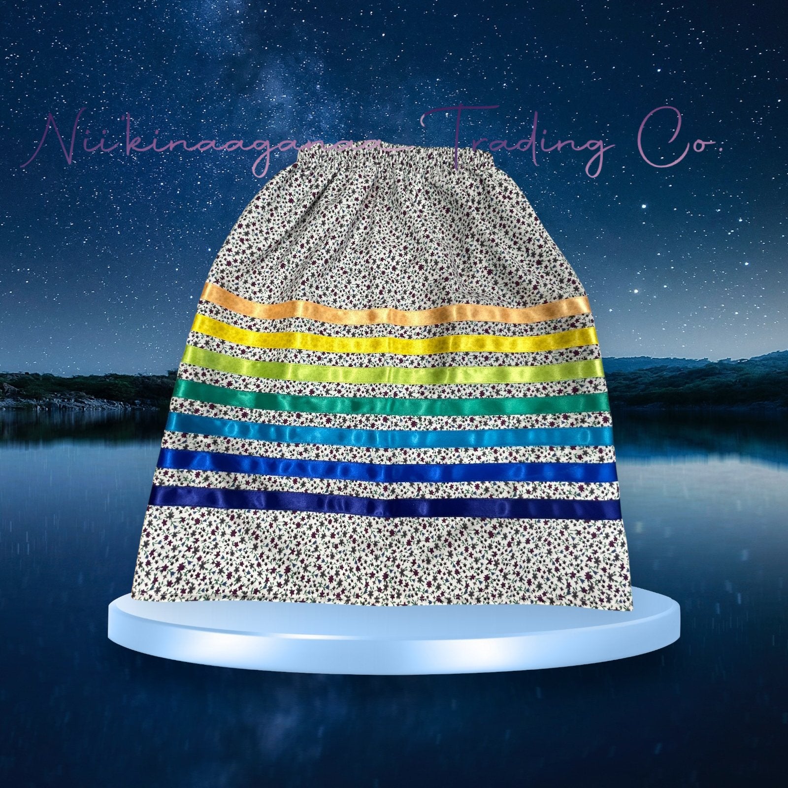 Girl's Ribbon Skirt - Nii’kinaaganaa Trading Co.
