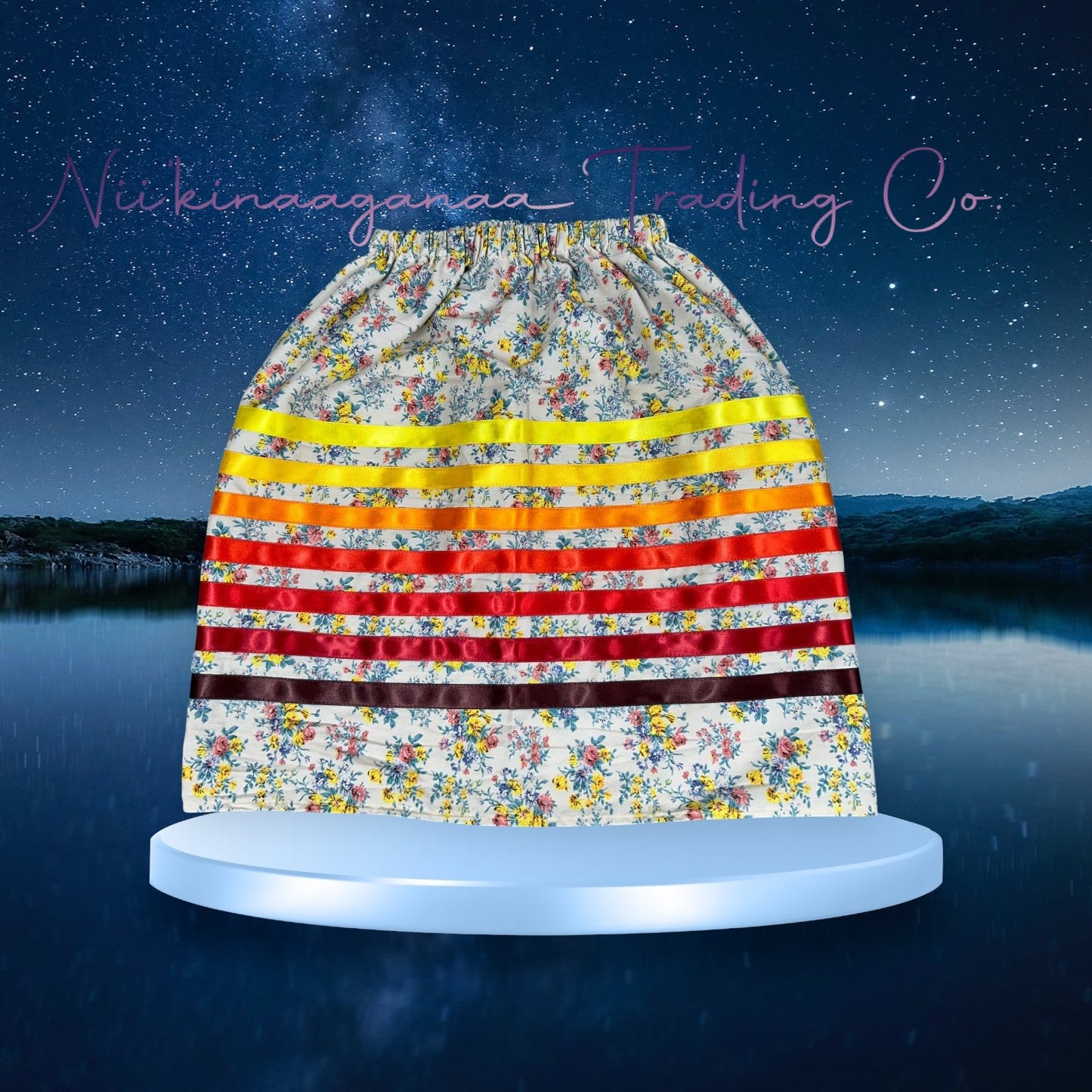 Girl's Ribbon Skirt - Nii’kinaaganaa Trading Co.