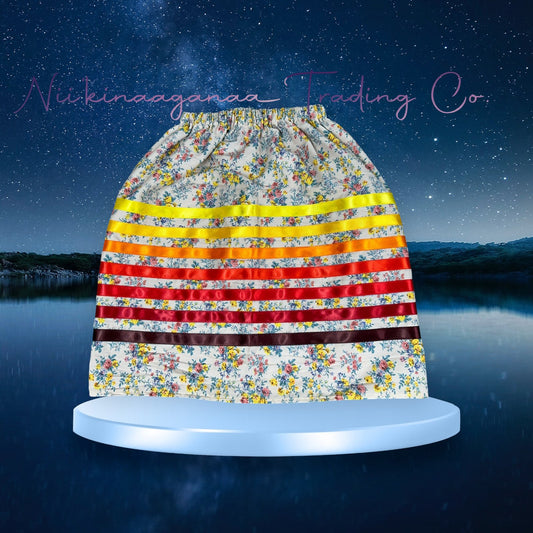 Girl's Ribbon Skirt - Nii’kinaaganaa Trading Co.
