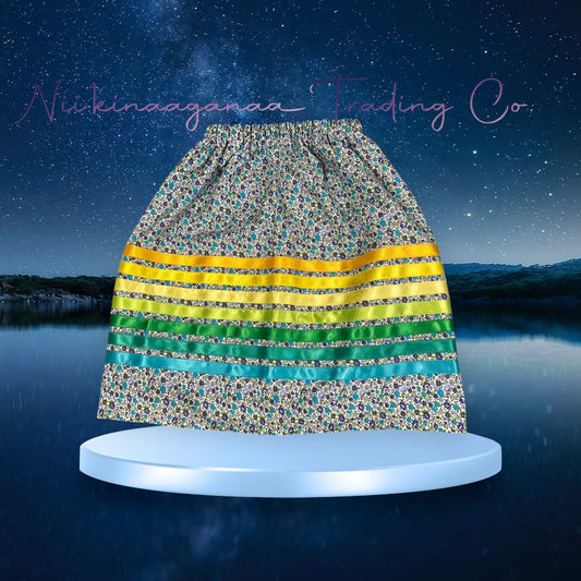 Girl's Ribbon Skirt - Nii’kinaaganaa Trading Co.