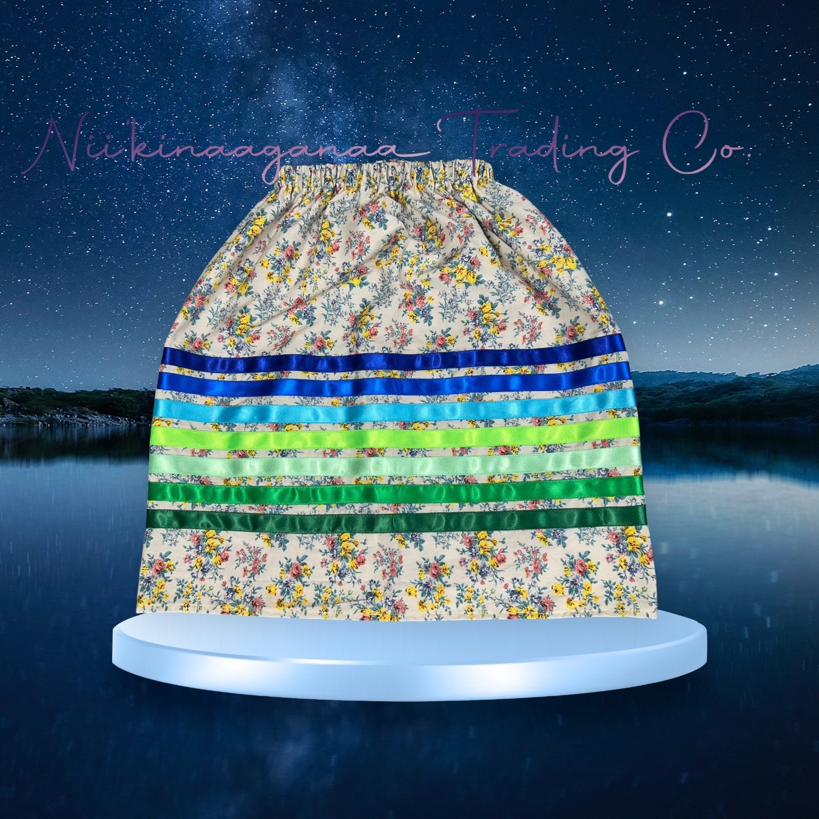 Girl's Ribbon Skirt - Nii’kinaaganaa Trading Co.